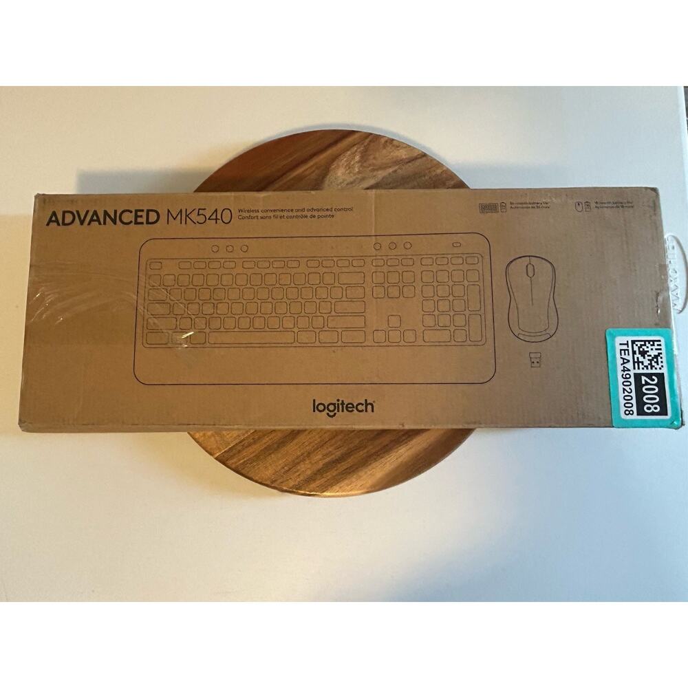 Logitech MK540 Full-size Advanced Wireless Keyboard Black New NO MOUSE Office